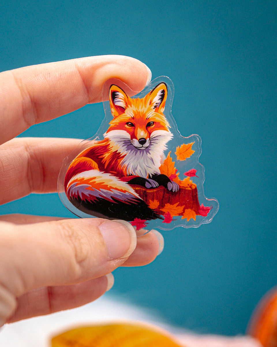 Acrylic Paper Clip "Woodland Animals"