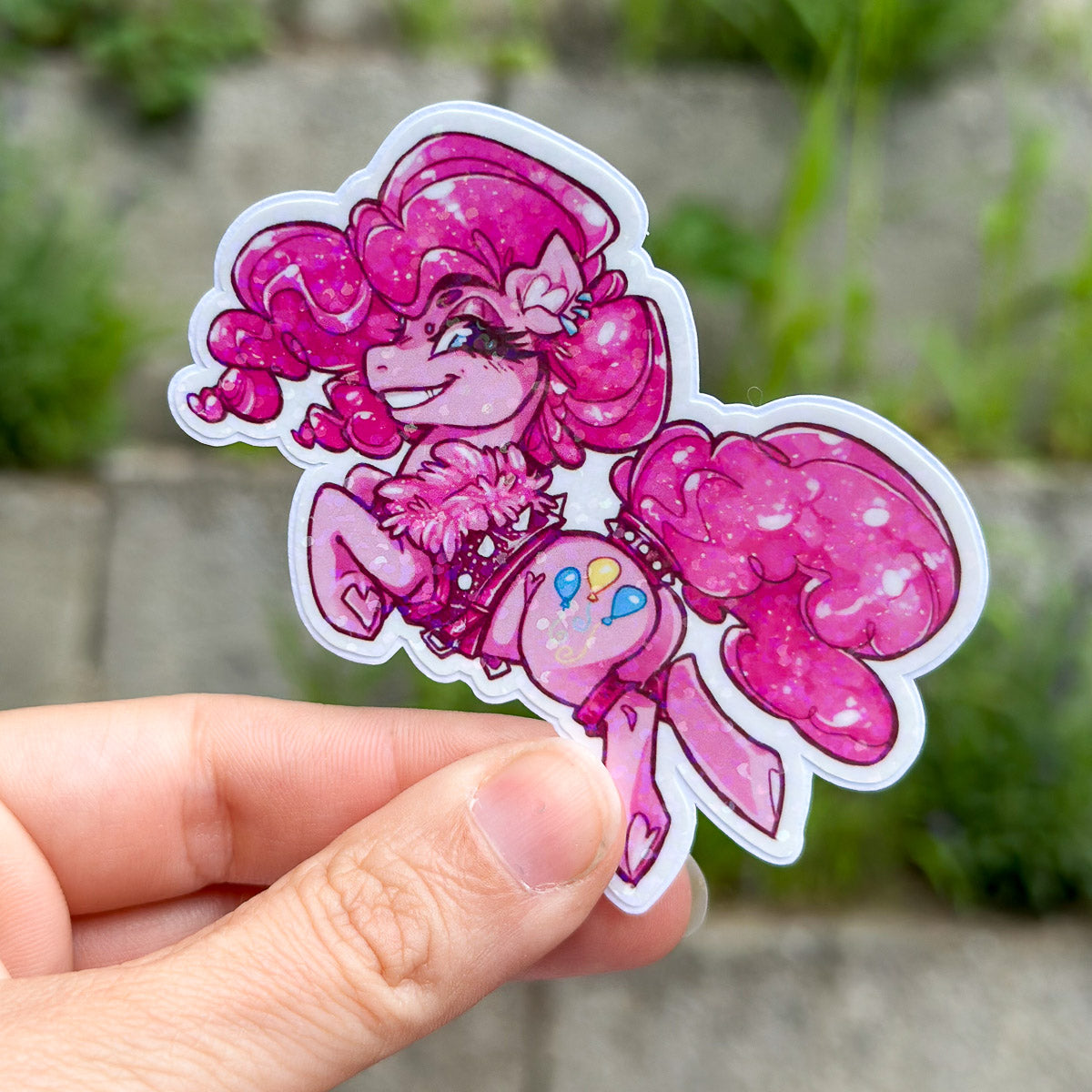 Vinyl Sticker "Pinkie Pie Punk"