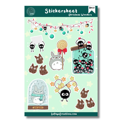 Stickersheet "Christmas Wonders"