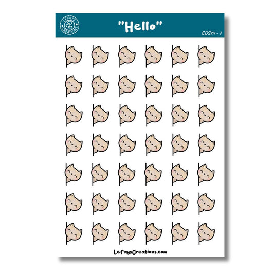 Planner Doodles "Hello Kitty"