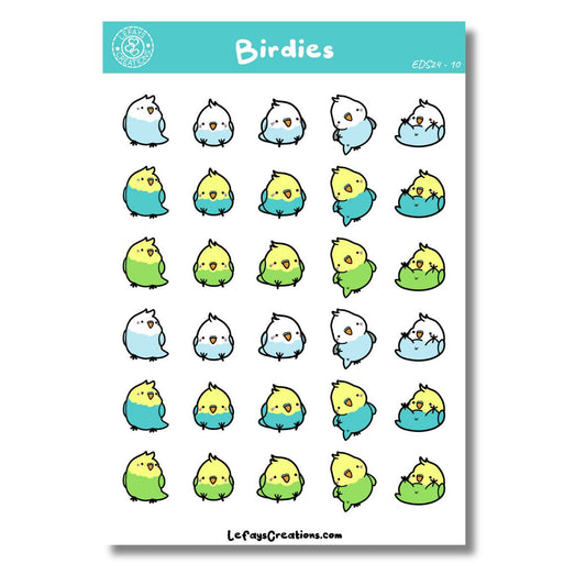 Planner Doodles "Birdies"