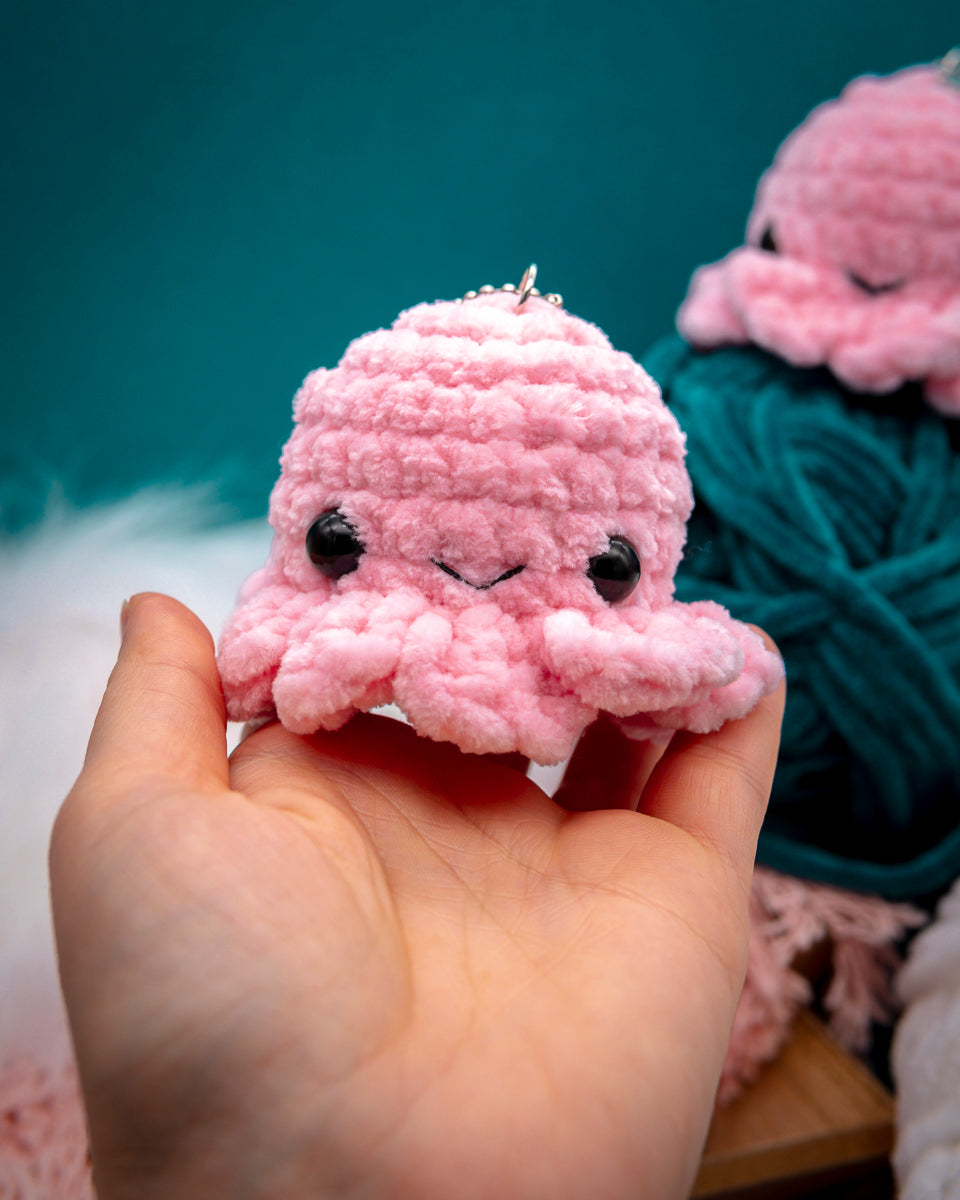 Amigurumi "Big Jellyfish" Keychain