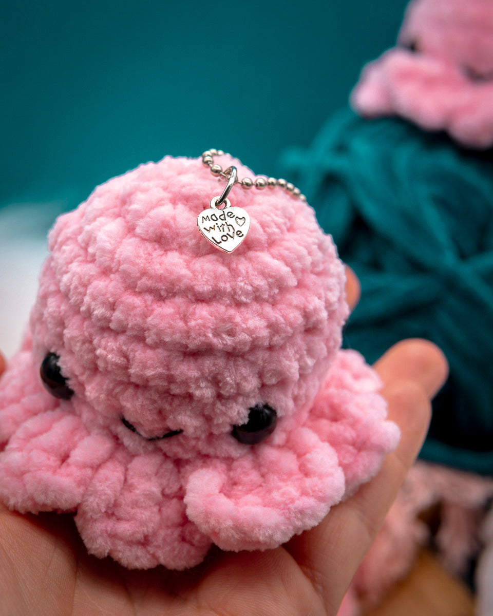 Amigurumi "Big Jellyfish" Keychain