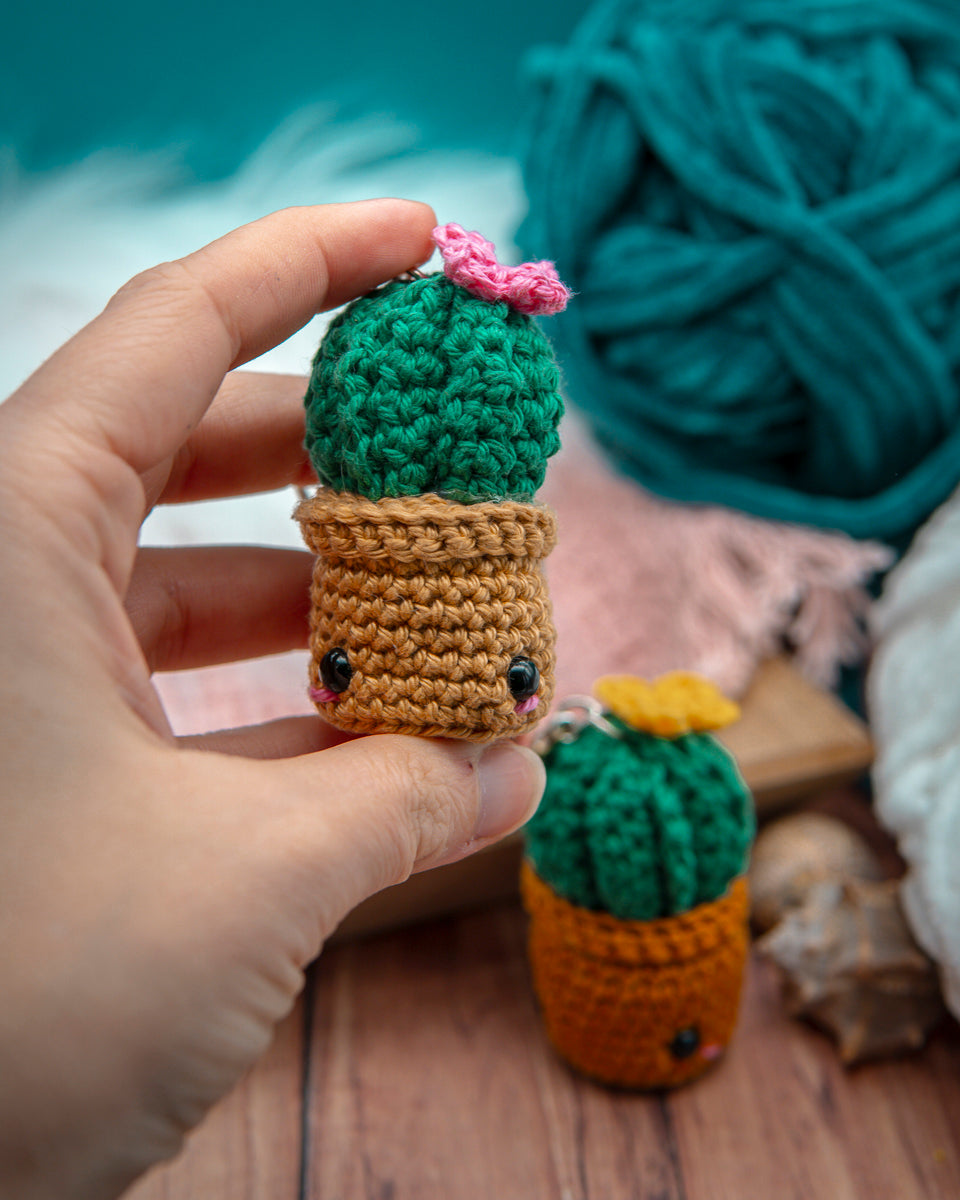 Amigurumi "Cactus" Keychain