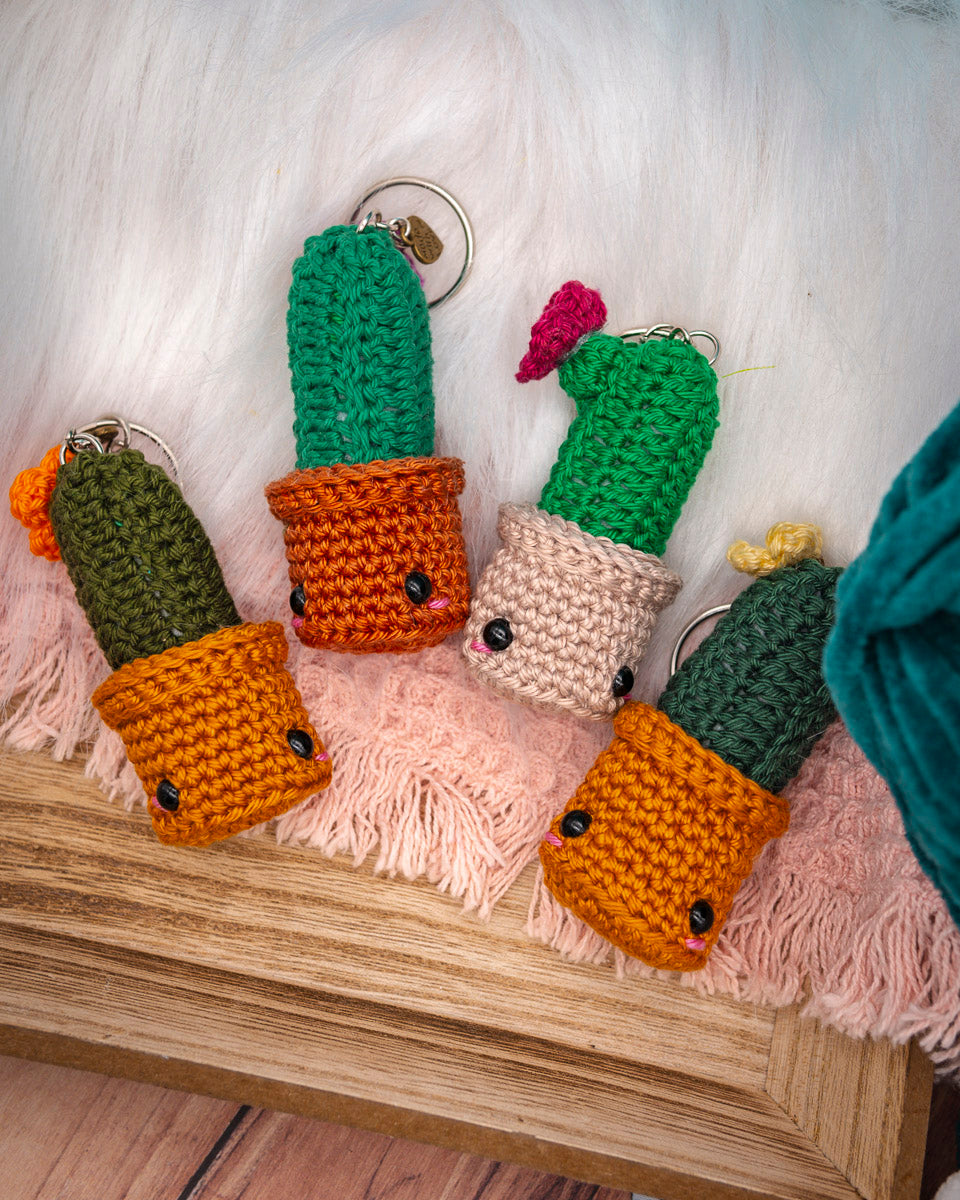 Amigurumi "Cactus" Keychain