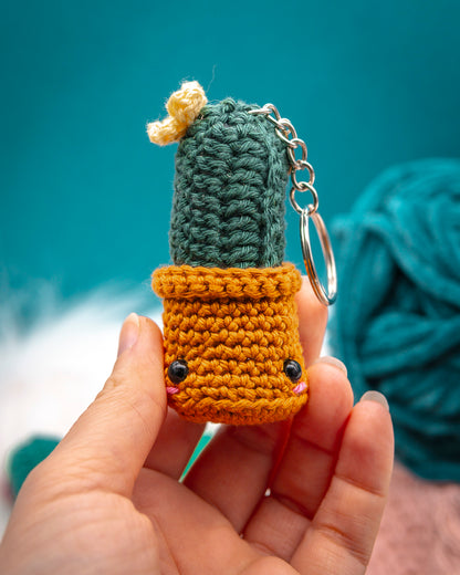 Amigurumi "Cactus" Keychain