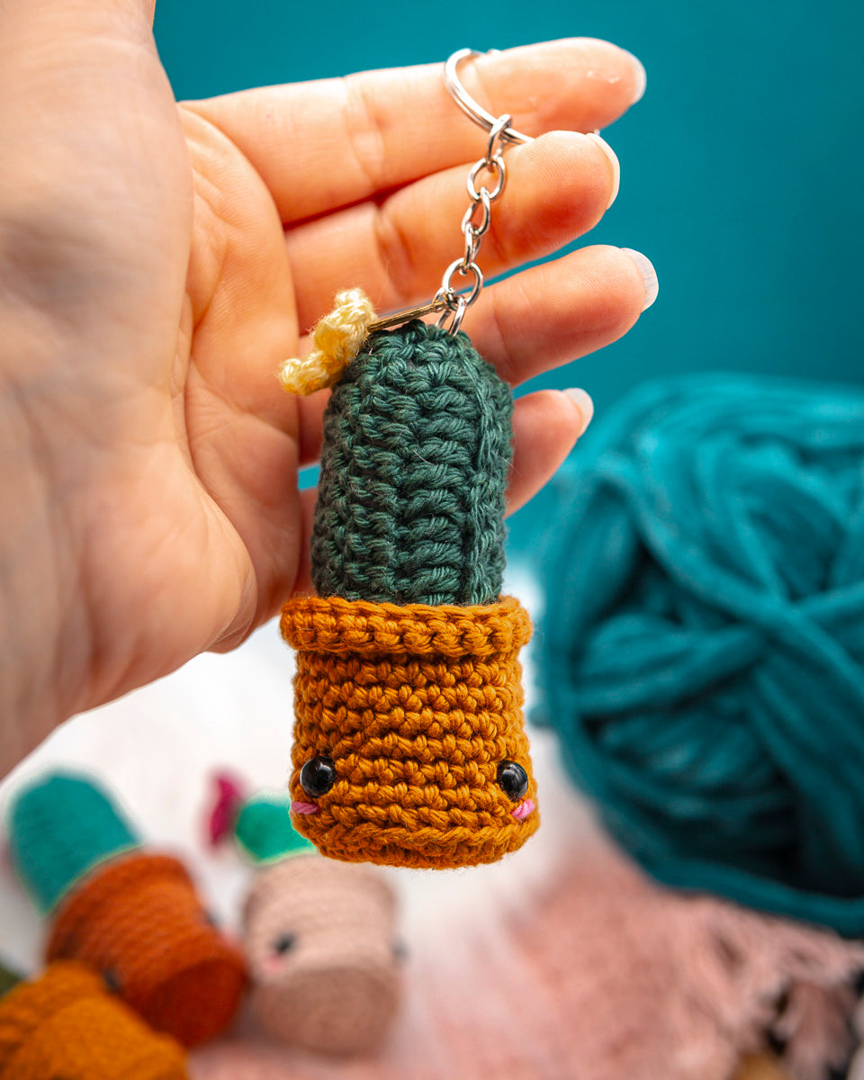 Amigurumi "Cactus" Keychain