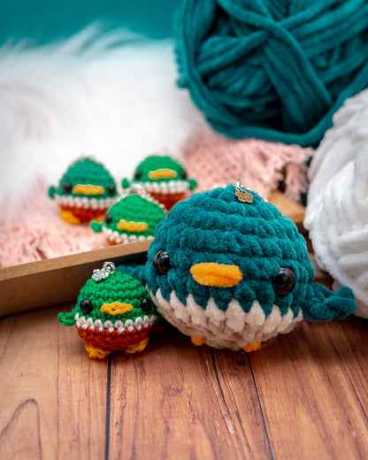 Amigurumi " Big Ducks" Keychain