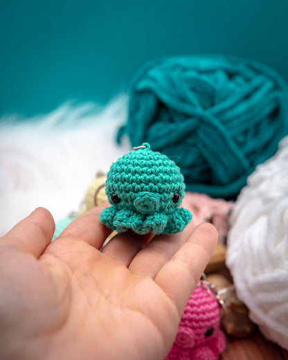 Amigurumi "Jellyfish" Keychain