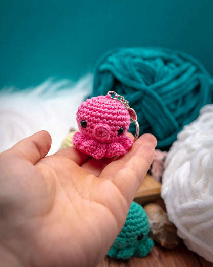 Amigurumi "Jellyfish" Keychain