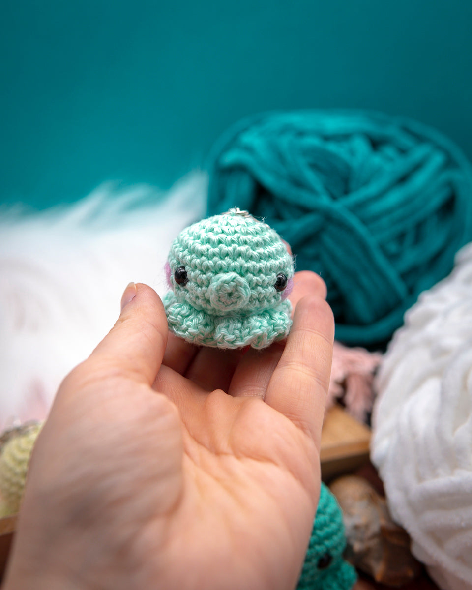 Amigurumi "Jellyfish" Keychain