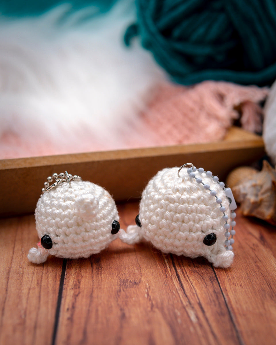 Amigurumi "Narwal" Keychain