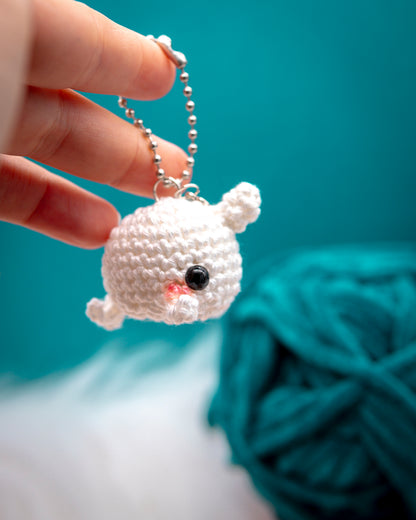 Amigurumi "Narwal" Keychain