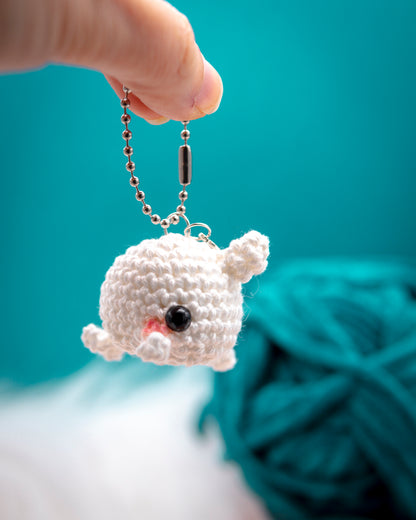 Amigurumi "Narwal" Keychain