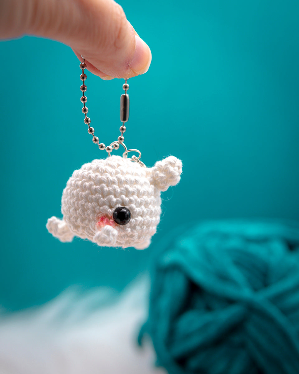 Amigurumi "Narwal" Keychain