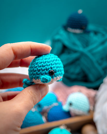 Amigurumi "Whale" Keychain