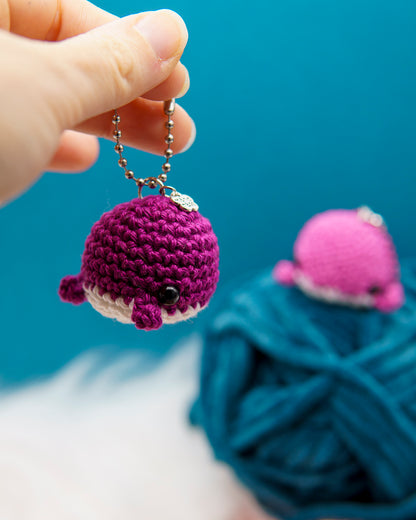 Amigurumi "Whale" Keychain