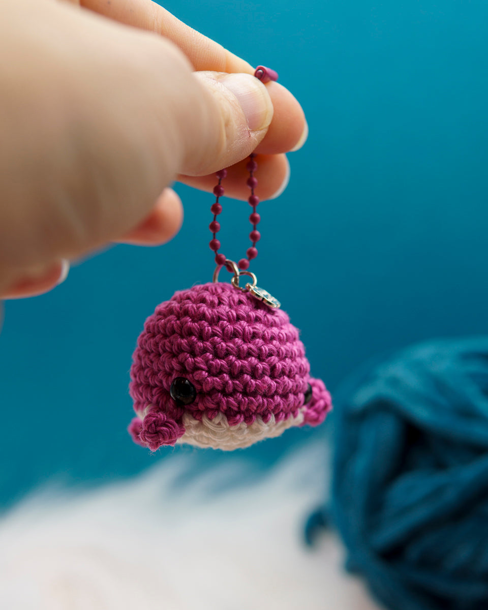 Amigurumi "Whale" Keychain