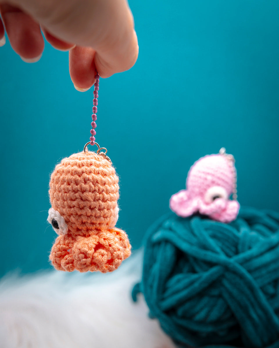 Amigurumi "Octopus" Keychain