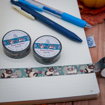 Washi Tape "Sweet Siamese"