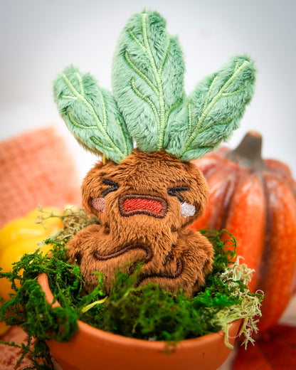 Plush Mandrake in Pot