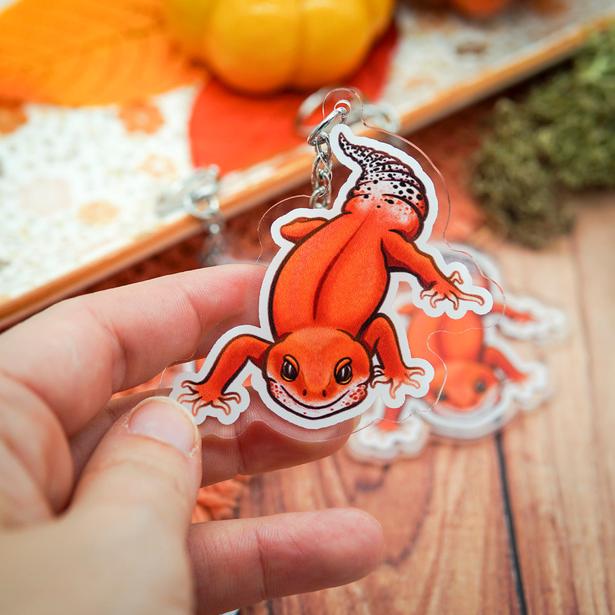 Acrylic Keychain "Leopardgeckos"