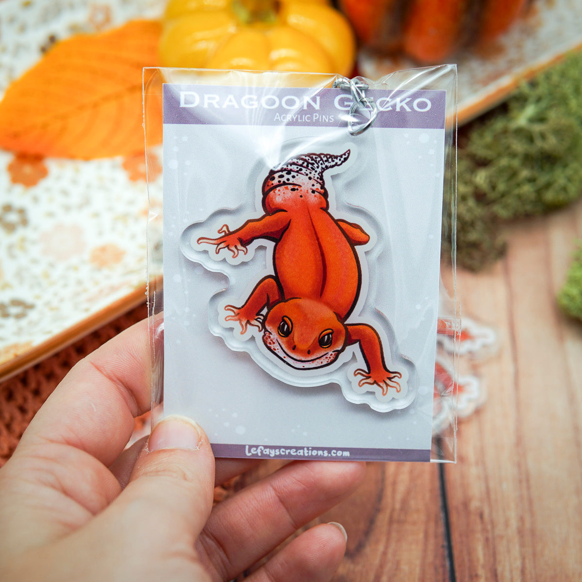 Acrylic Keychain "Leopardgeckos"