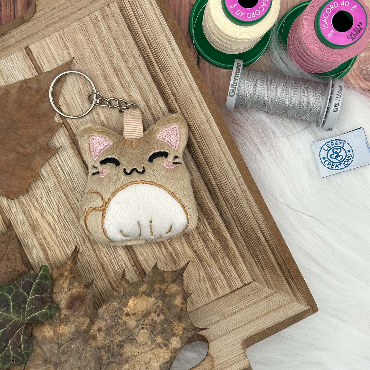 Keychain "Be meowsome"