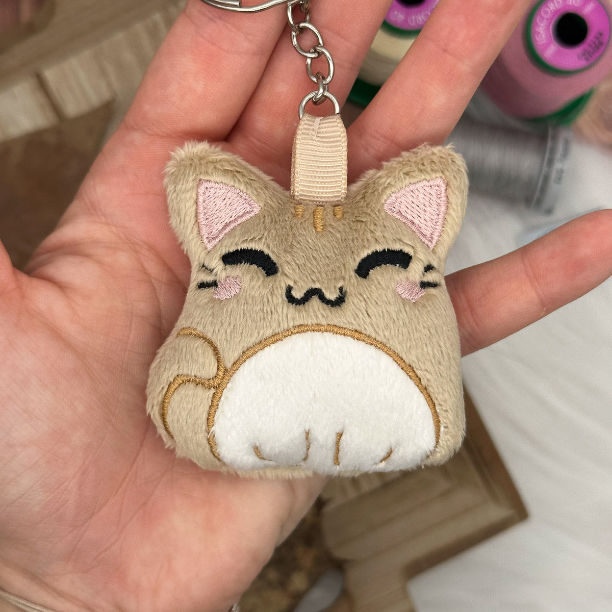 Keychain "Be meowsome"