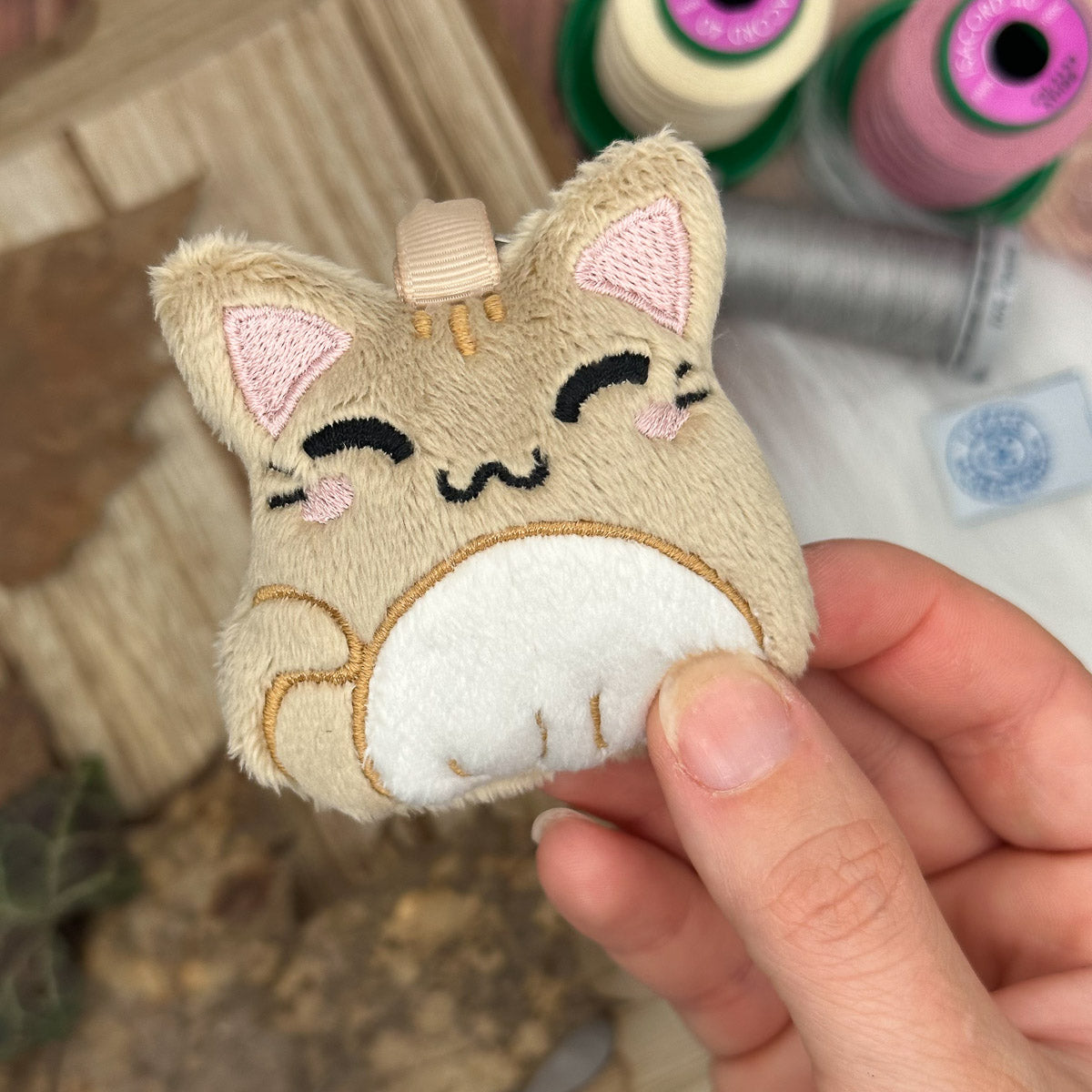 Keychain "Be meowsome"