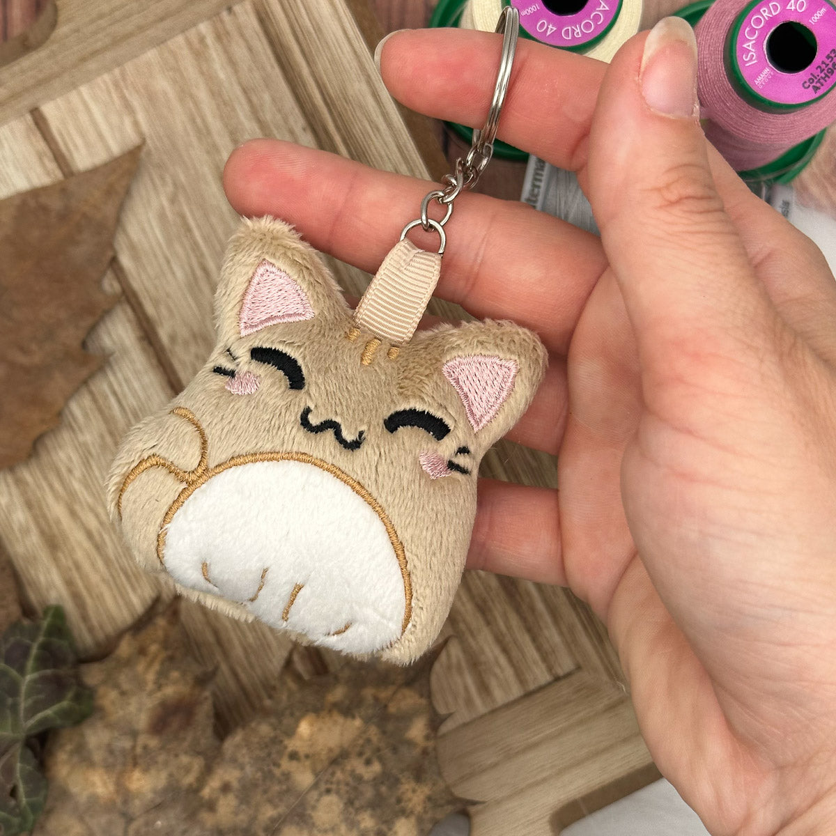 Keychain "Be meowsome"