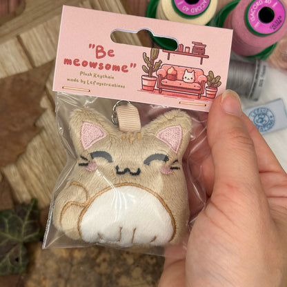 Keychain "Be meowsome"