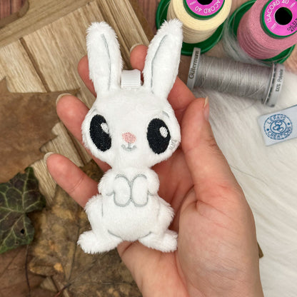 "Angel" Bunny Keychain