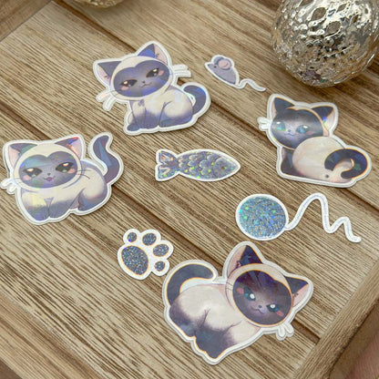 Stickerpack MINI "Siamese Love"