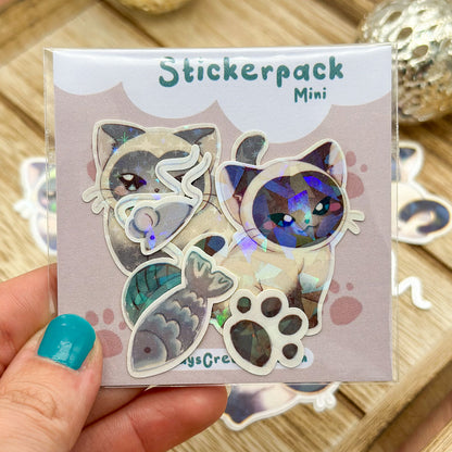 Stickerpack MINI "Siamese Love"