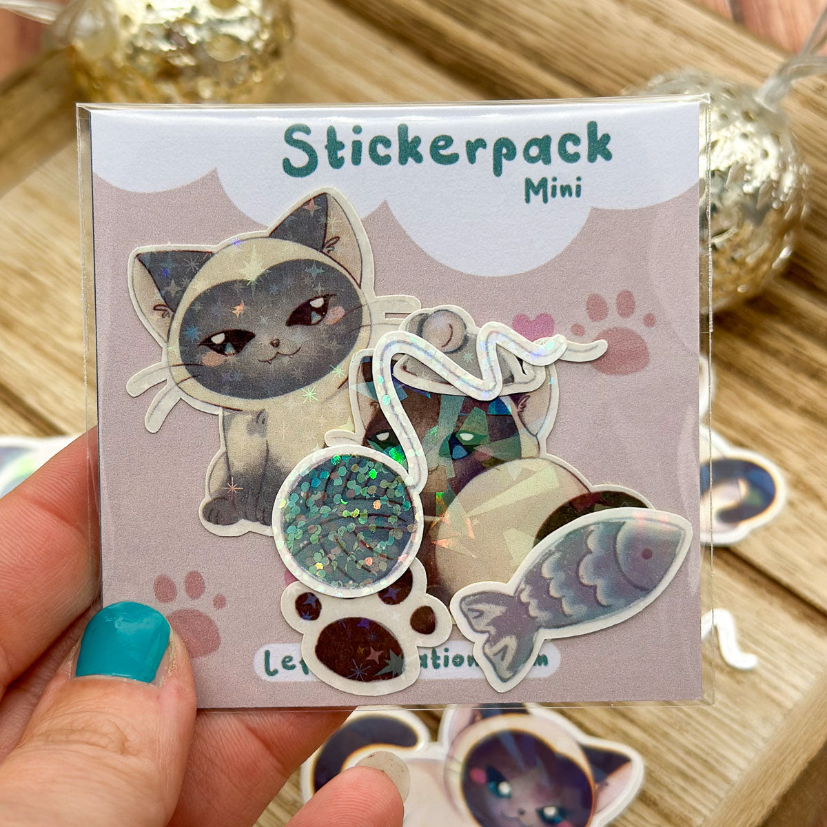 Stickerpack MINI "Siamese Love"