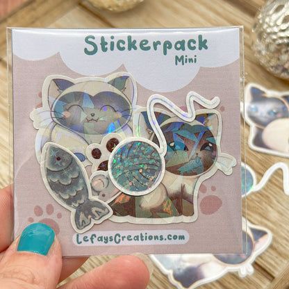 Stickerpack MINI "Siamese Love"