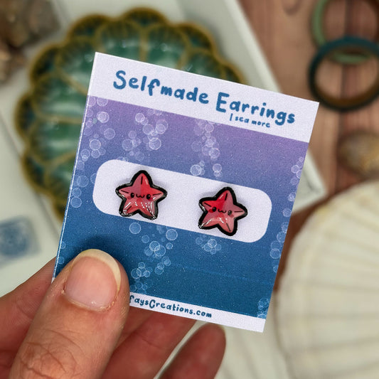 Earrings "Starfish"