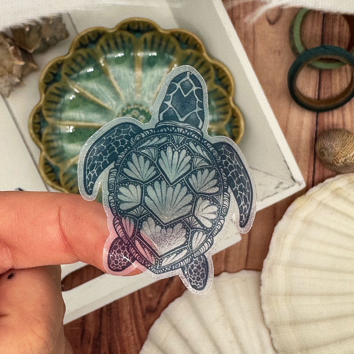 Transparent Sticker "Turtle"