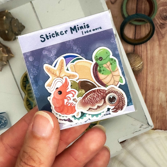 Stickerpack Mini "I sea more"