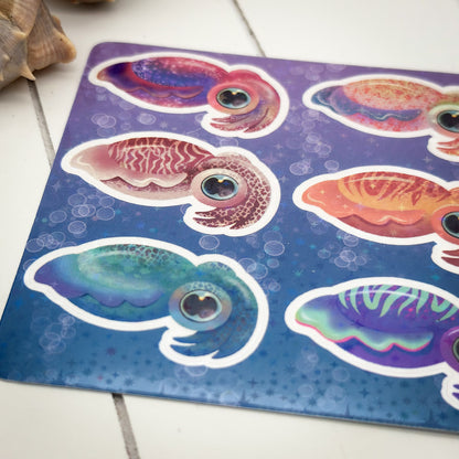 Stickersheet "Cuddlefish"