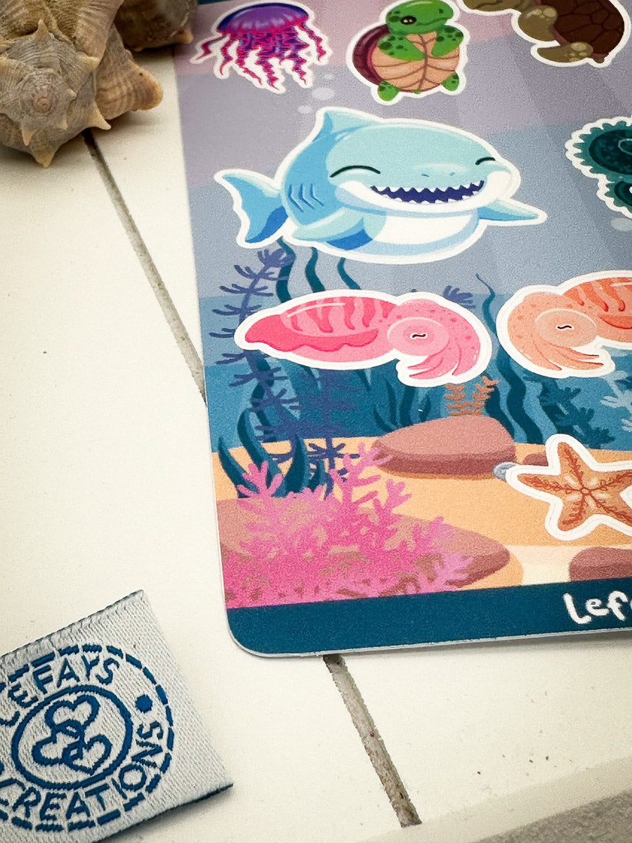 Stickersheet "Swim with me"