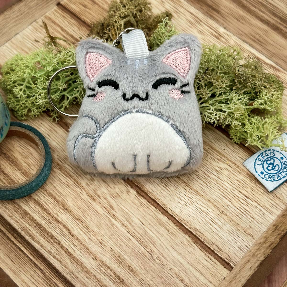 Keychain "Be meowsome"