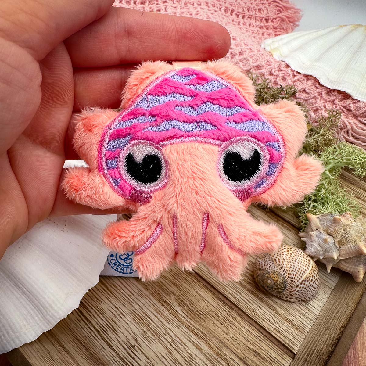 Keychain "Cuttlefish"