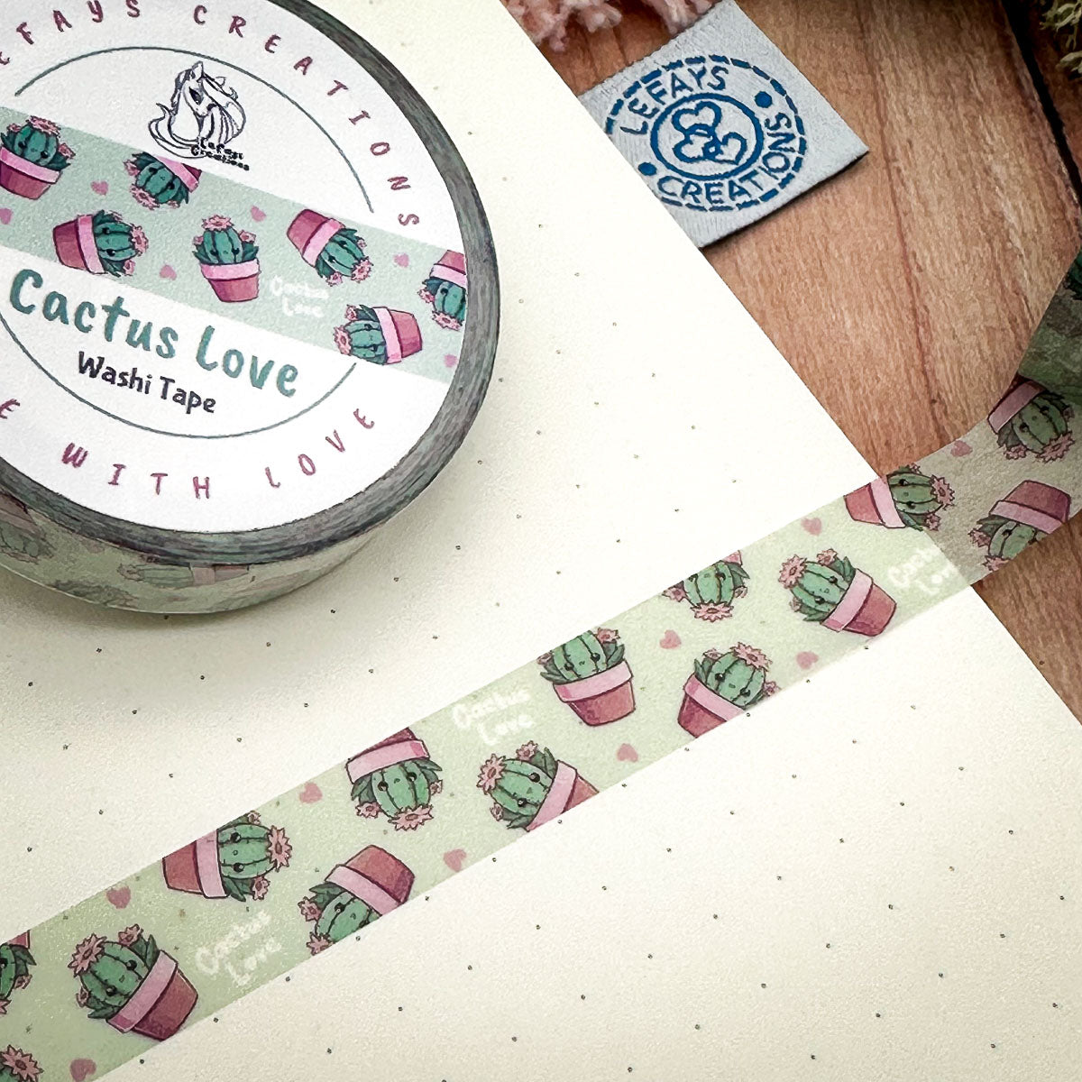 Washi Tape "Cactus Love"