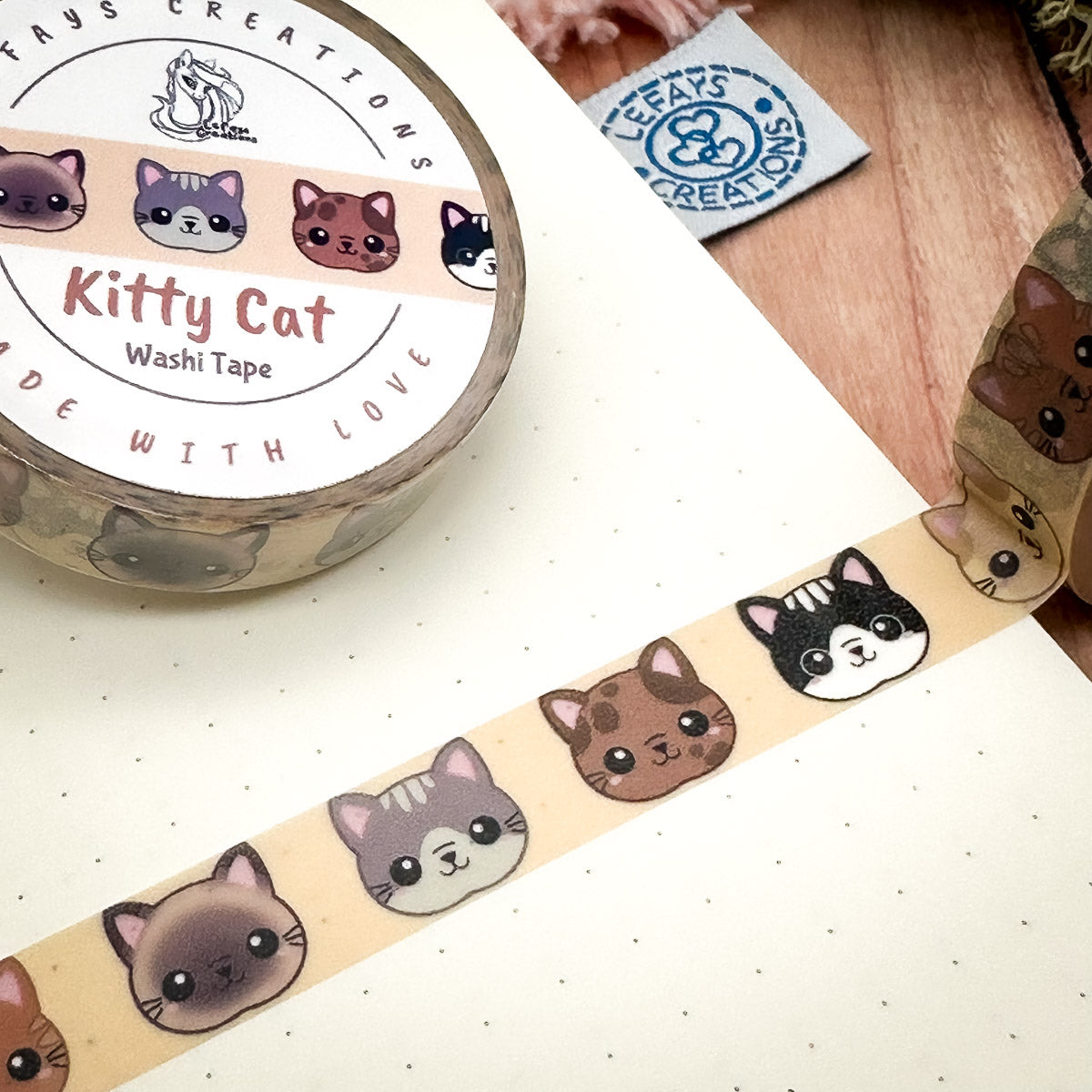 Washi Tape "Kitty Cat"