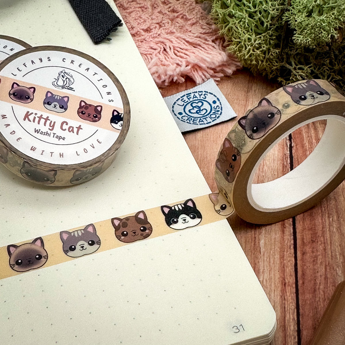 Washi Tape "Kitty Cat"