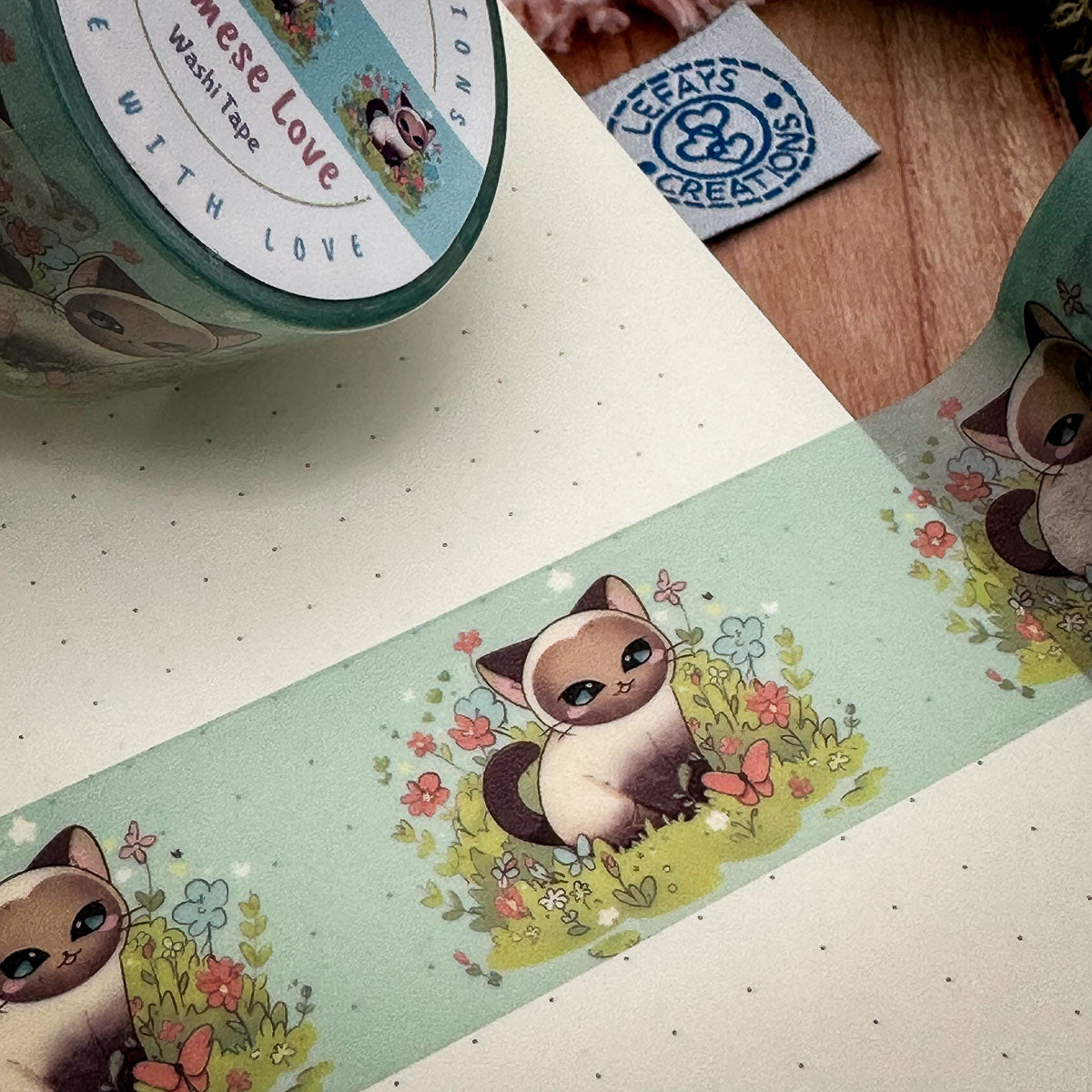 Washi Tape "Siamese Love"