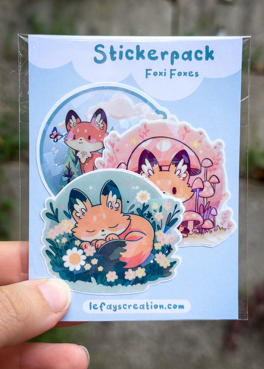 Stickerpack "Foxi Foxes"