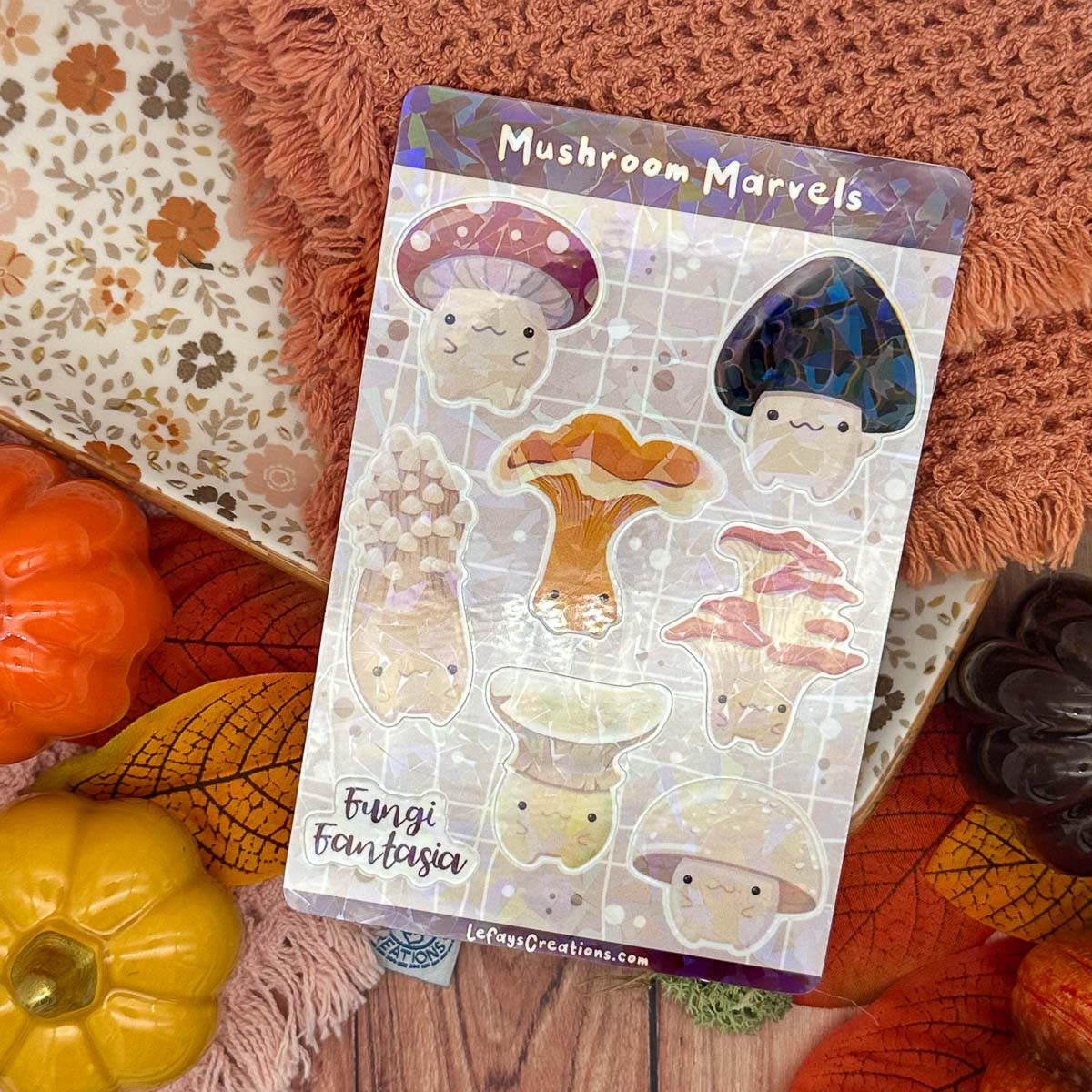 Stickersheet "Mushroom Marvels"